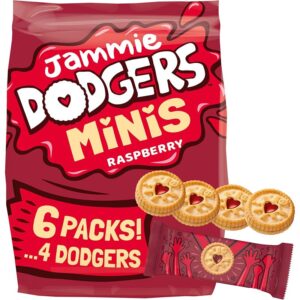 Jammie Dodgers Minis 6 Pack - Case of 8