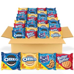 Nutter Butter Cookie Snacks Variety Pack, 56 Snack Packs (2 Cookies Per Pack)