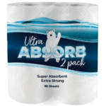 Ultra Absorb 2ply Kitchen Towels 2 Pack