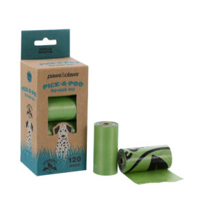 Pick-A-Poo Degradable Vanilla Scented Waste Bags 120 Bags