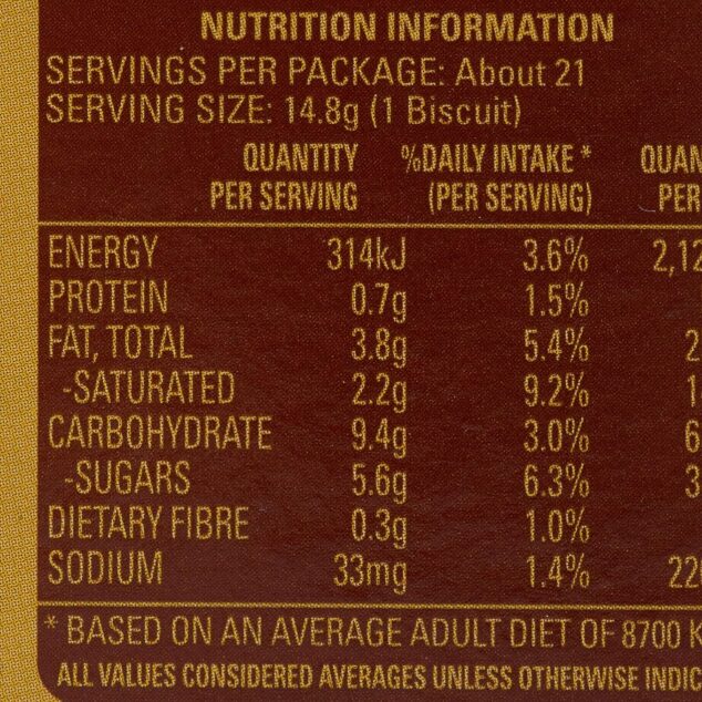 Arnott’s Premier Chocolate Chip Cookies, 310 Grams BulkSellmart