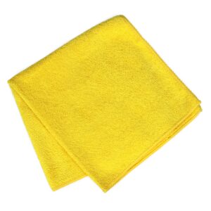 Sabco All Purpose Microfibre Cloths 40x40cm Yellow 50pcs