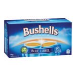 Bushells Blue Label Tea Bags 50 Bags (Box of 5)