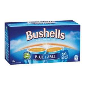 Bushells Blue Label Tea Bags 50 Bags (Box of 5)