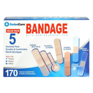 MediPure Sterile 5 Assorted Bandages 170pcs
