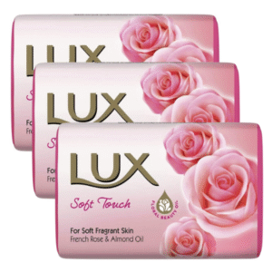 Lux Bar Soap French Rose & Almond Oil 3 x 80g