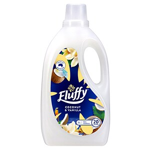 Fluffy Fabric Softener Conditioner Coconut & Vanilla 2L