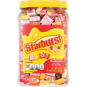 Starburst Original Fruit Chewy Candy Jar - 54oz